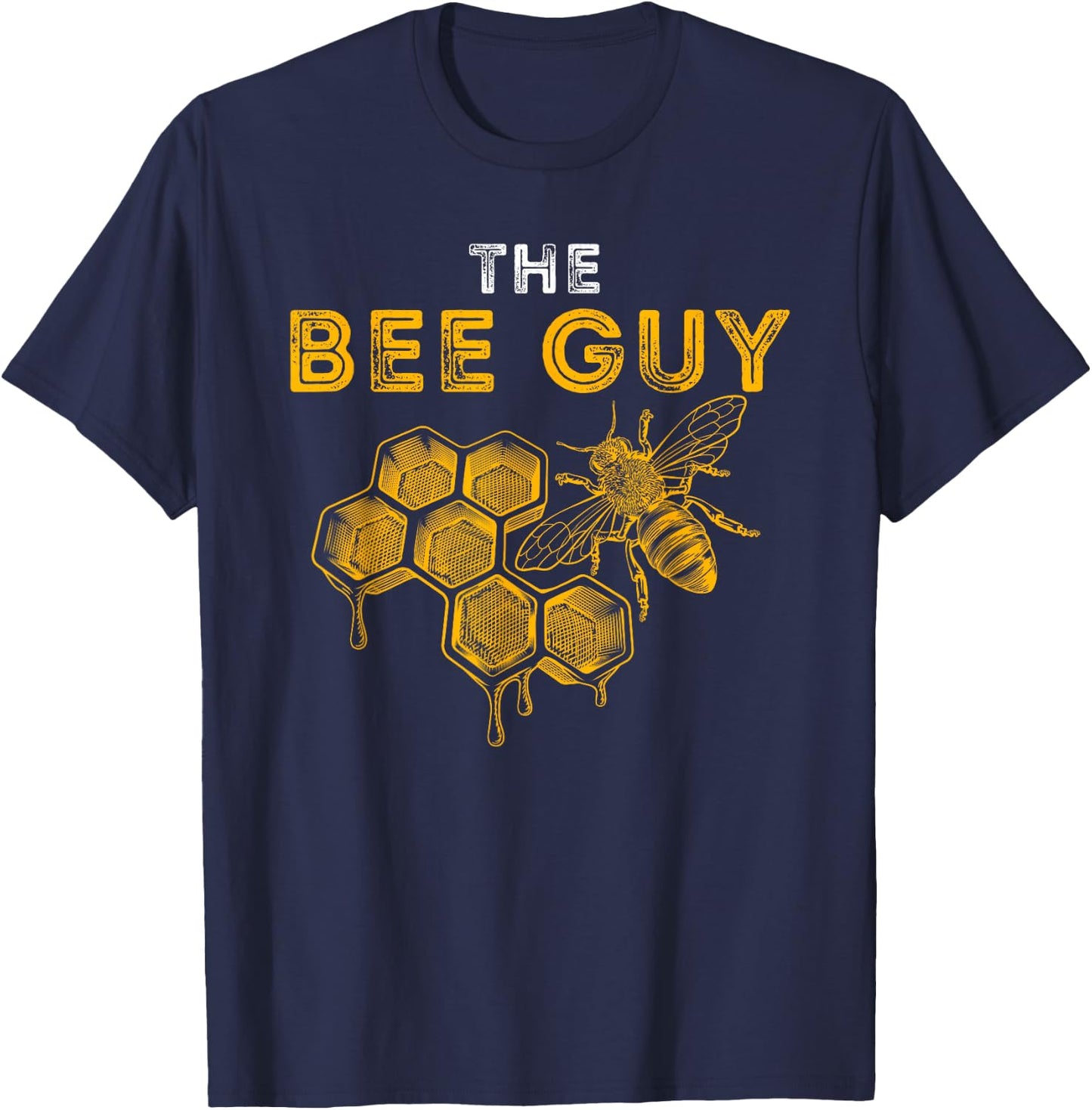 The Bee Guy - Bee Lover Beekeeping & Beekeeper T-Shirt - T-Shirt | Navy