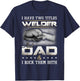 Welder Dad Quote Father Welding Humor Daddy T-Shirt - T-Shirt | Navy
