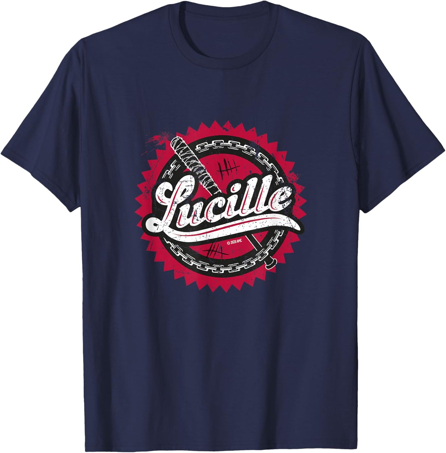 The Walking Dead Lucille T-Shirt - T-Shirt | Navy