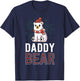 Daddy Bear Family Christmas Shirts Polar Bear Holiday Xmas T-Shirt - T-Shirt | Navy