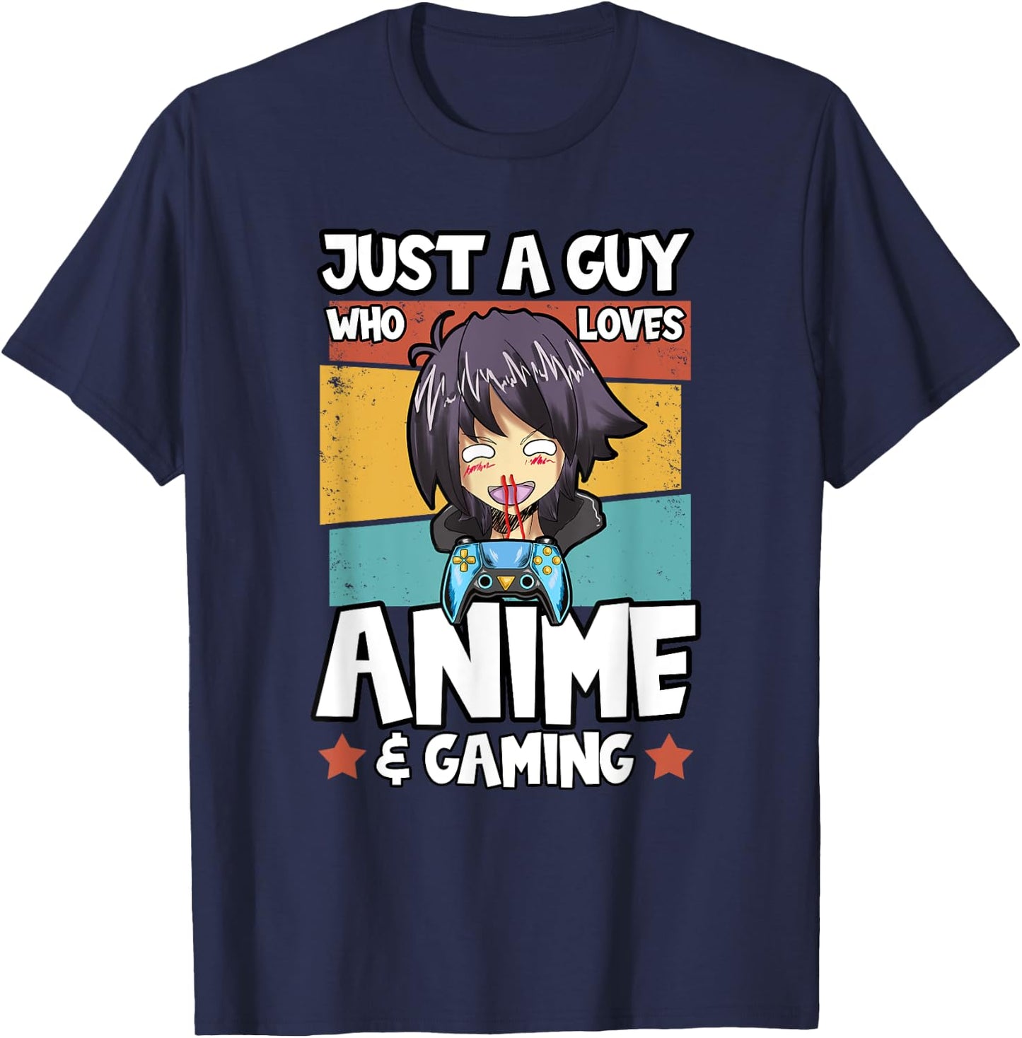 Anime Otaku Weeb Cosplay Merch Funny Gaming Gift T-Shirt - T-Shirt | Navy