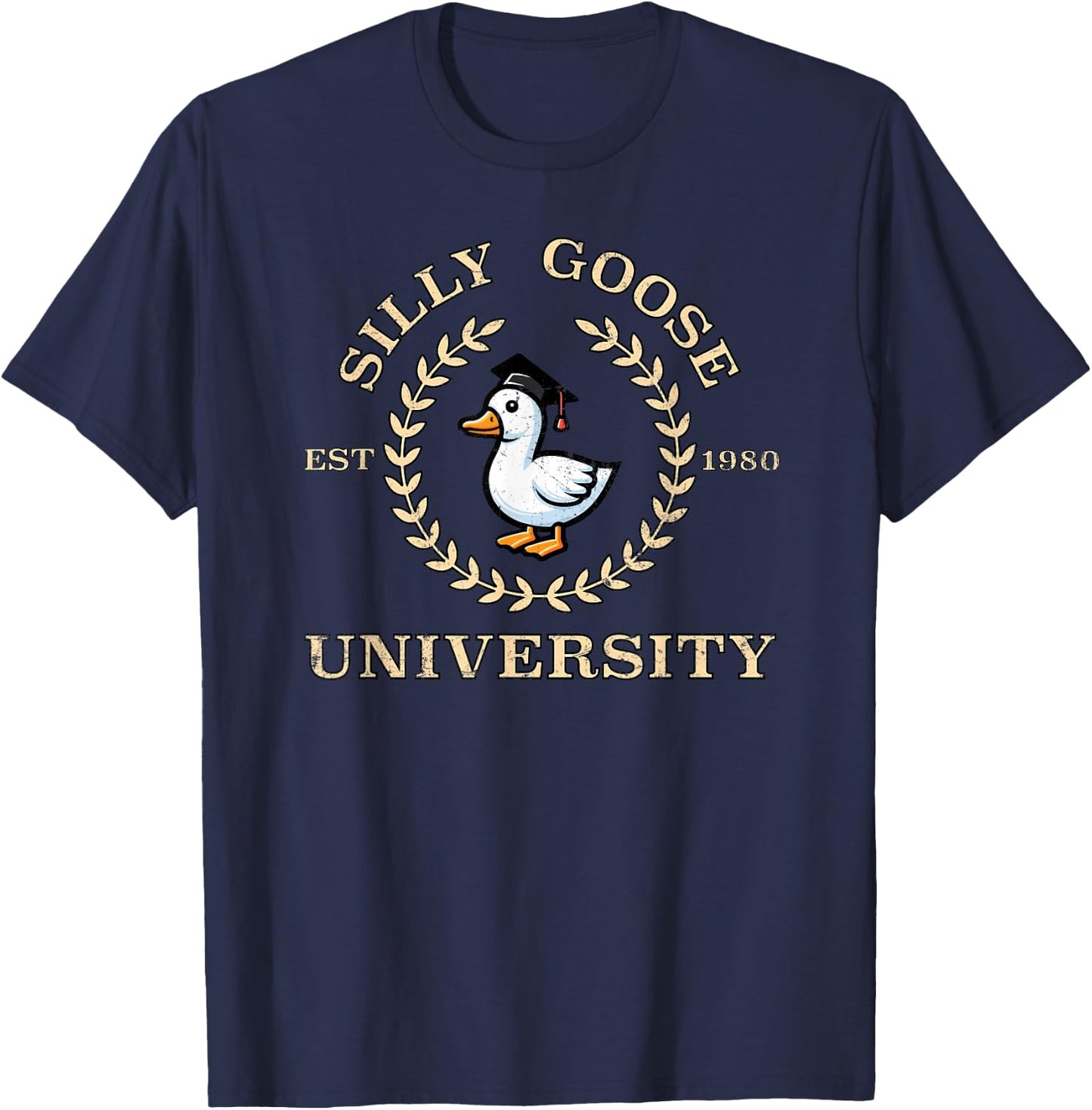 Silly Goose University T-Shirt - T-Shirt | Navy