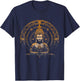 Buddha Mandala Buddhism Spiritual Yoga Yogi Zen Buddhist T-Shirt - T-Shirt | Navy