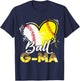 G-Ma of Both Baseball Softball Sport Matching Family Party T-Shirt - T-Shirt | Navy