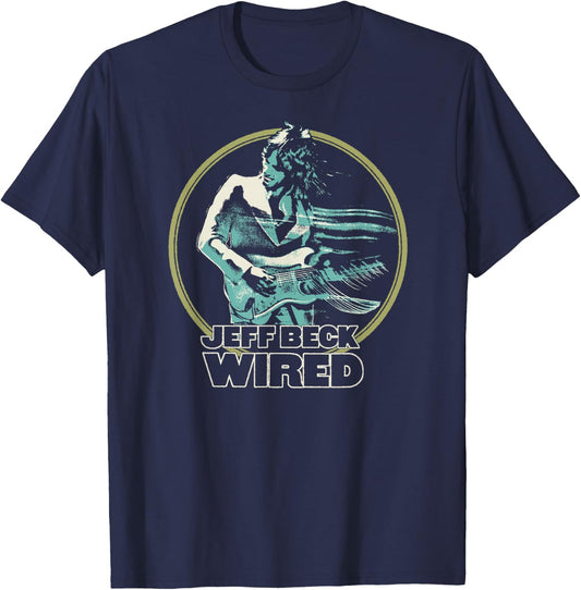 Jeff Beck - Come Dancing Anniversary T-Shirt - T-Shirt | Navy