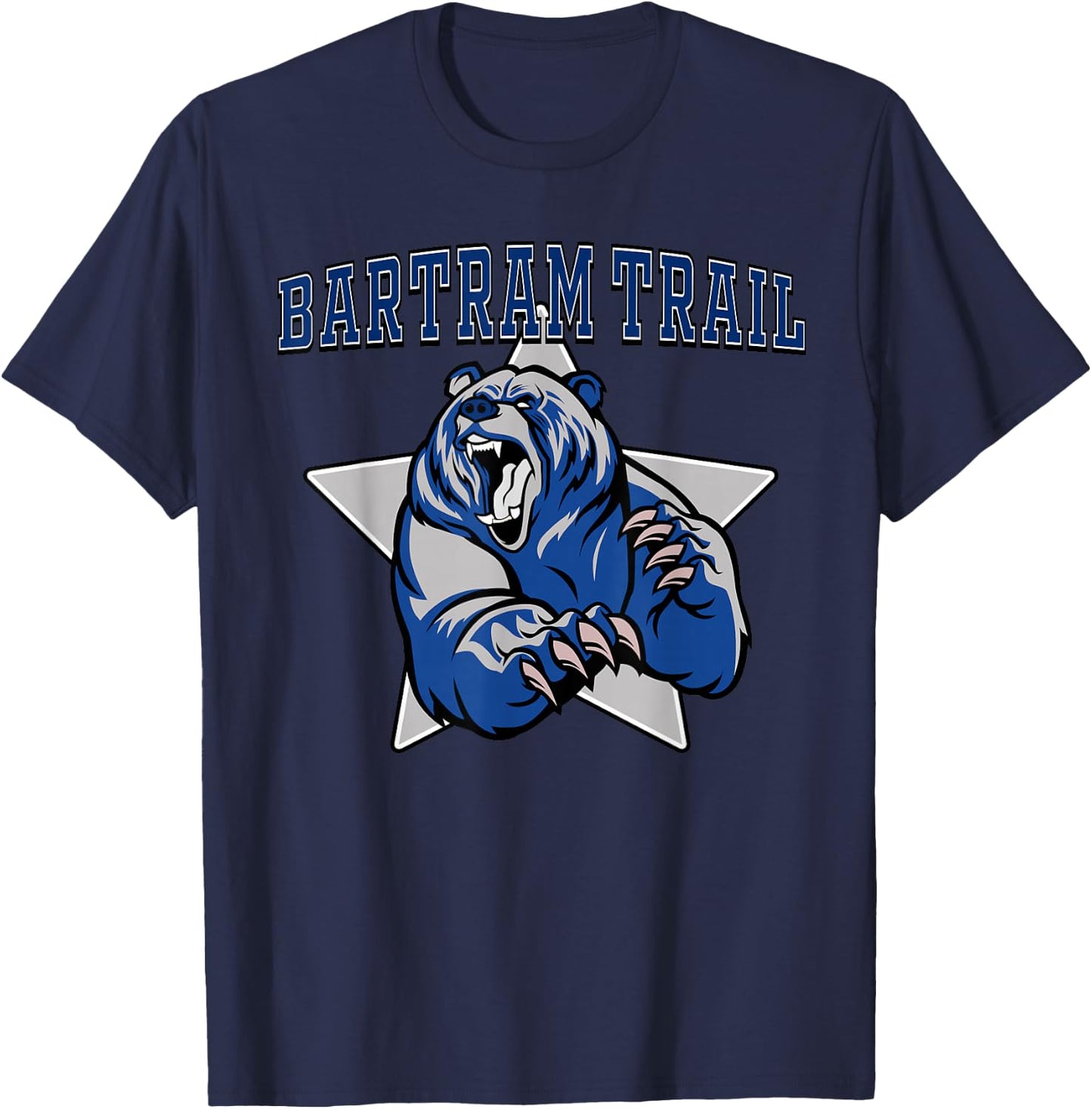Bartram Trail Bears High School Team Spirit T-Shirt - T-Shirt | Navy