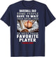 Baseball Dad I Raised Mine T-Shirt - T-Shirt | Navy