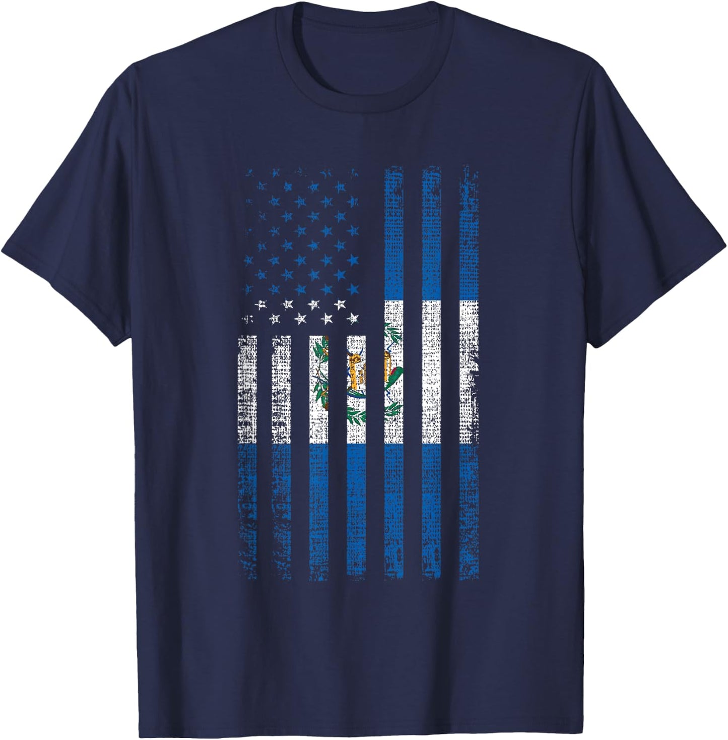 Guatemala USA - Pride Guatemala American Flag Kids Men T-Shirt - T-Shirt | Navy