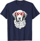 Golden Retriever Valentines Day Dog mom Dog Lover Men Women Girls Kids T-Shirt - T-Shirt | Navy