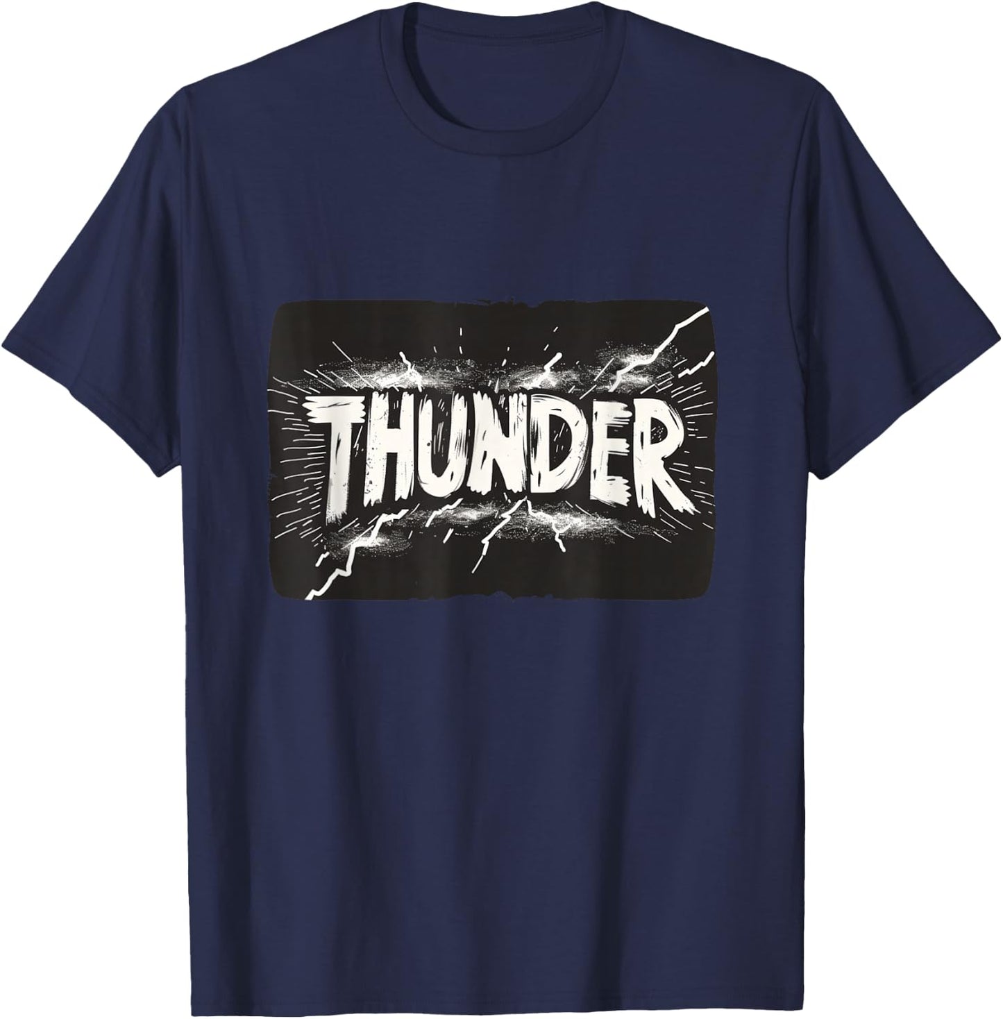 Thunder with lightning Outfit for Boys and Girls T-Shirt - T-Shirt | Navy