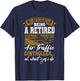 Funny Retired Air Traffic Controller Gift T-Shirt - T-Shirt | Navy