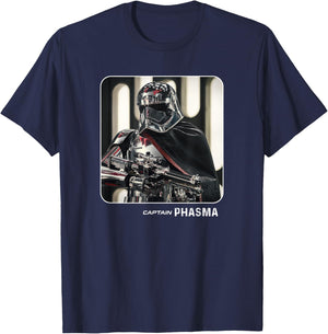 Star Wars The Force Awakens Captain Phasma T-Shirt - T-Shirt | Navy