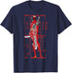 Marvel Deadpool 30th Portrait Text Overlay T-Shirt - T-Shirt | Navy