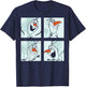 Disney Frozen 2 Olaf Panels T-Shirt - T-Shirt | Navy