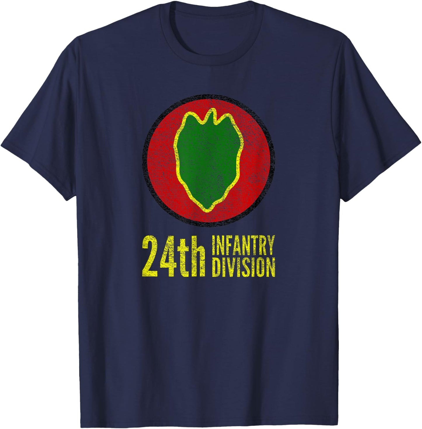 24th INFANTRY DIVISION TWENTY VIURTH ARMY T-Shirt - T-Shirt | Navy