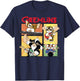 Gremlins Band Comic Panels T-Shirt - T-Shirt | Navy