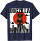 Funny Vintage Japanese Dogzilla Beauceron T-Shirt - T-Shirt | Navy