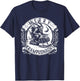 Krampusnacht Krampus on a Snowmobile T-Shirt - T-Shirt | Navy