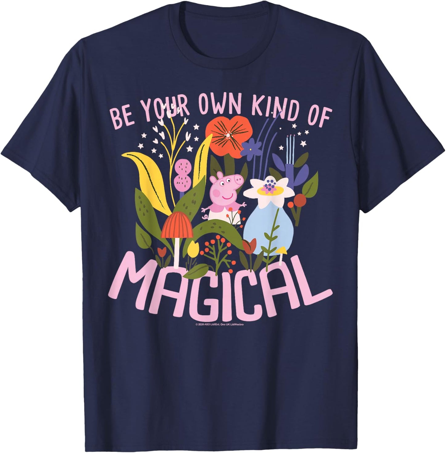 Peppa Pig Magical Forest T-Shirt - T-Shirt | Navy