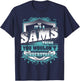 It's A SAMS Thing You Wouldn't Understand Name Vintage T-Shirt - T-Shirt | Navy