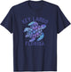 Key Largo, FL Beach Design / Tribal Turtle Gift T-Shirt - T-Shirt | Navy