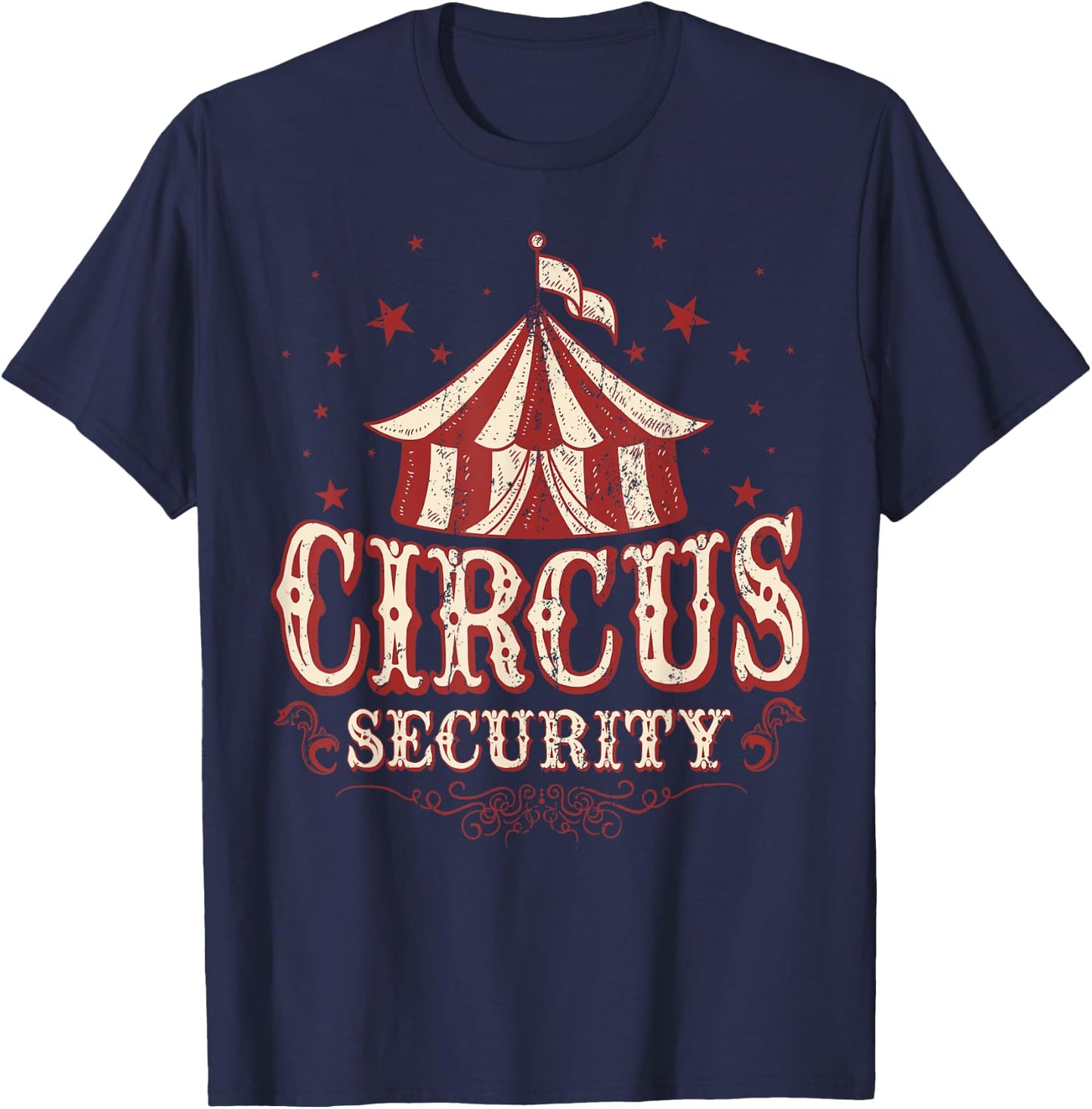 Circus Party - Circus - Circus Security T-Shirt - T-Shirt | Navy