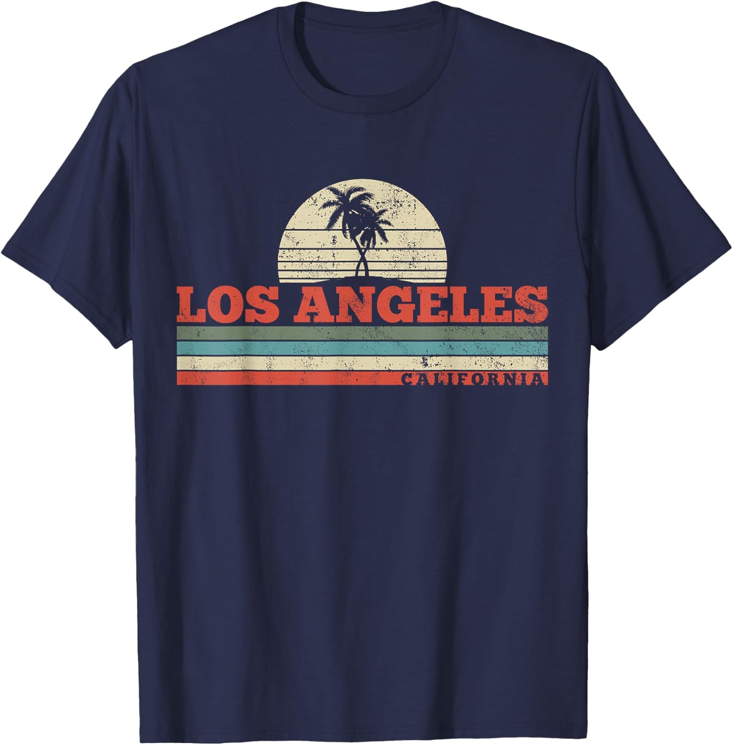 Los Angeles, California T-Shirt - T-Shirt | Navy
