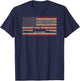 USS Fletcher DD-992 Destroyer Ship USA American Flag T-Shirt - T-Shirt | Navy