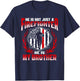 My Brother Is A Firefighter Hero - Proud Fire Sibling Gifts T-Shirt - T-Shirt | Navy