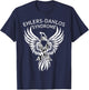 Fighter Ehlers-Danlos Syndrome EDS Awareness Zebra Ribbon T-Shirt - T-Shirt | Navy