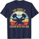 The Forge Is Strong With This One Funny Blacksmith T-Shirt - T-Shirt | Navy