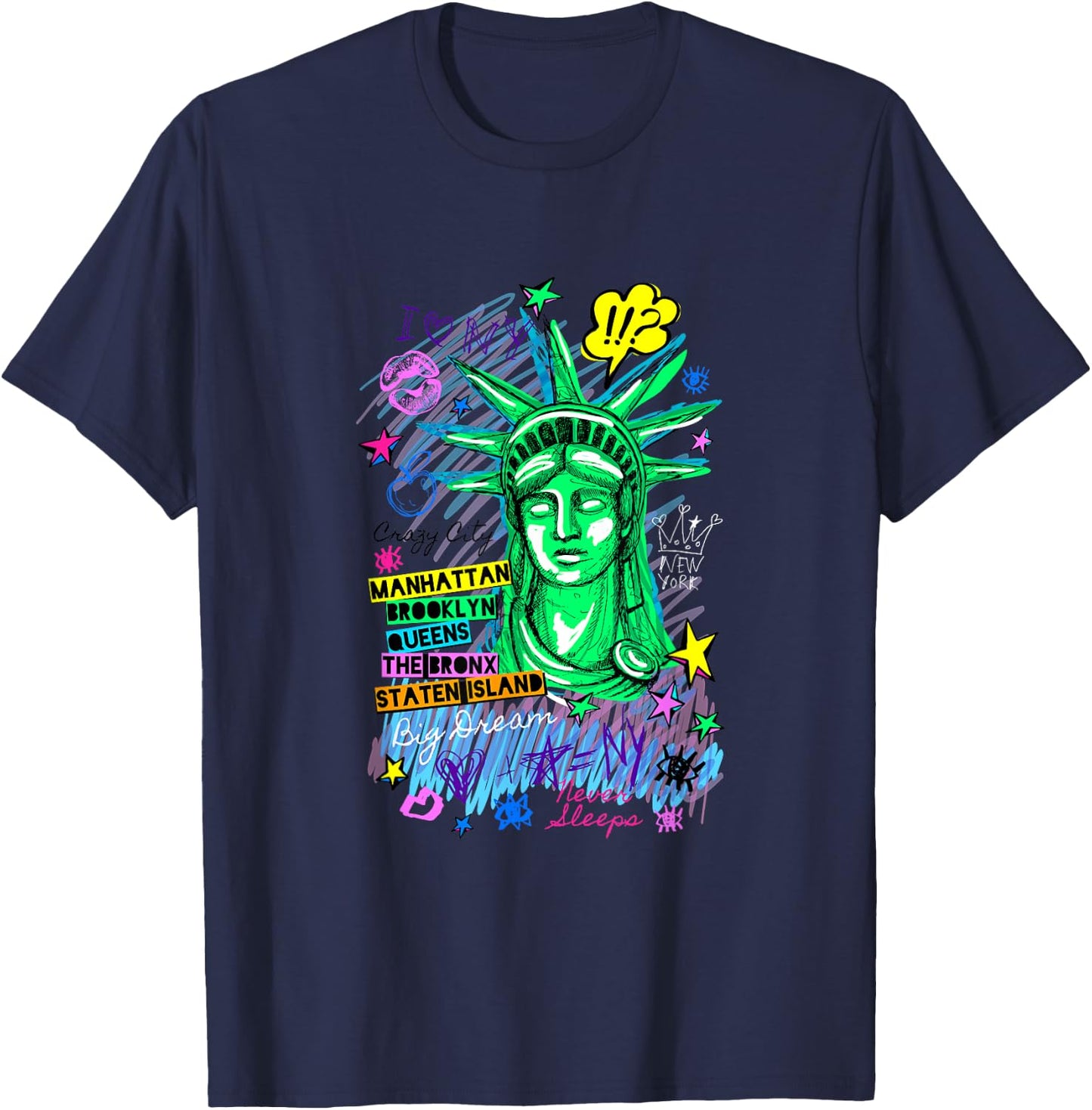 I Love NY T-Shirt - T-Shirt | Navy