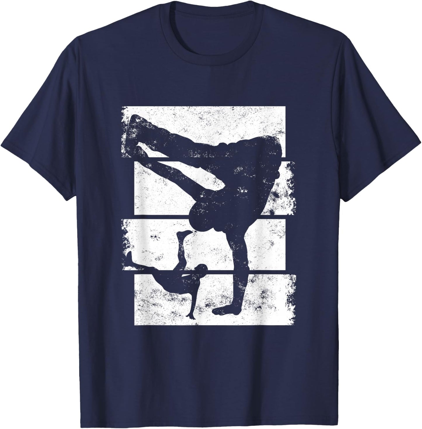 Boys' Breakdance Outfit for B-Boys T-Shirt - T-Shirt | Navy