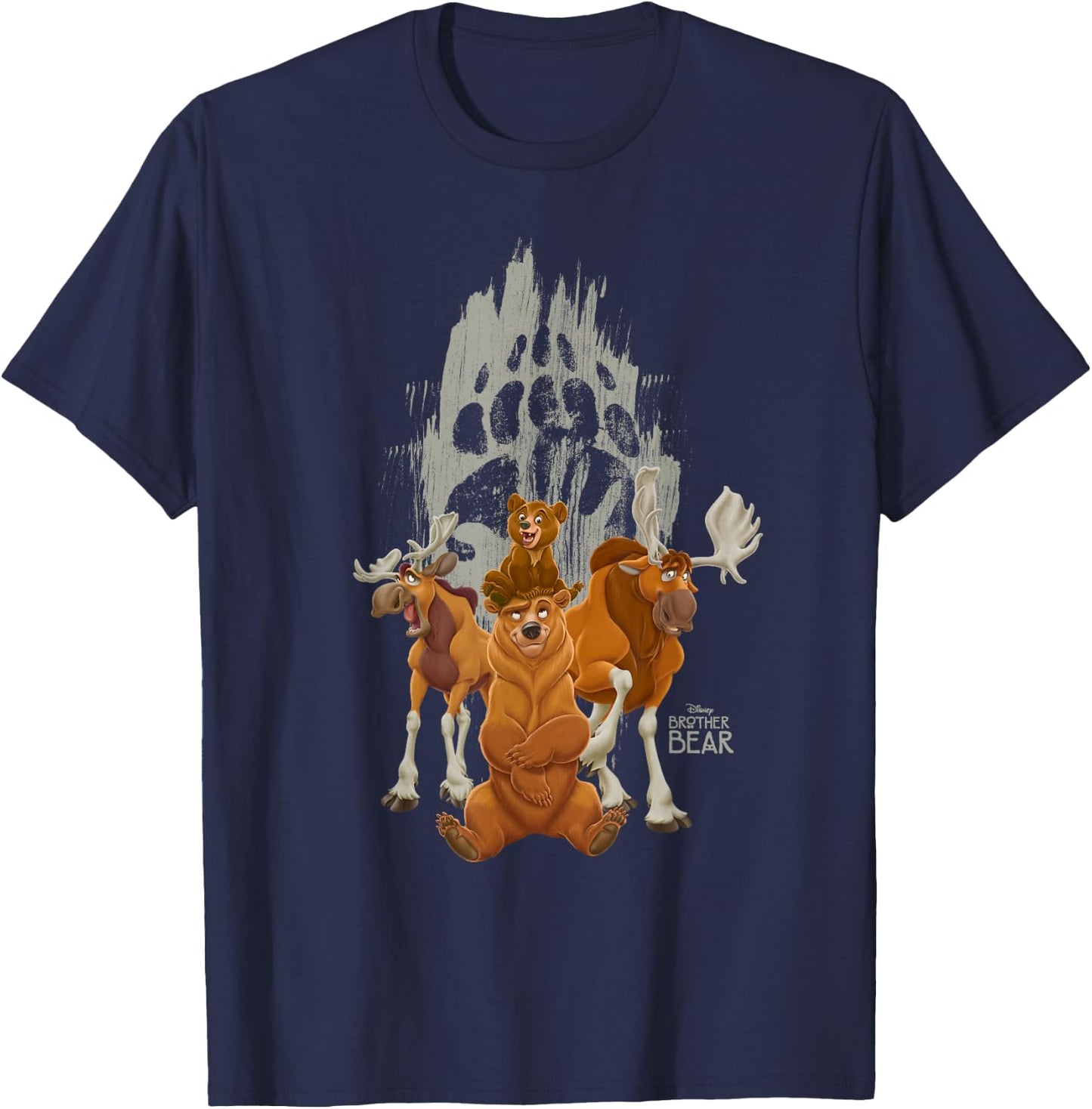 Disney Brother Bear Characters T-Shirt - T-Shirt | Navy