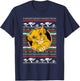 Disney The Lion King Simba Ugly Christmas Sweater Holiday T-Shirt - T-Shirt | Navy
