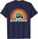 Loch Ness Monster Team Nessie Retro Cryptozoology T-Shirt - T-Shirt | Navy