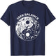 Yin Yang Spirit Mandala Native American Shamanic T-Shirt - T-Shirt | Navy
