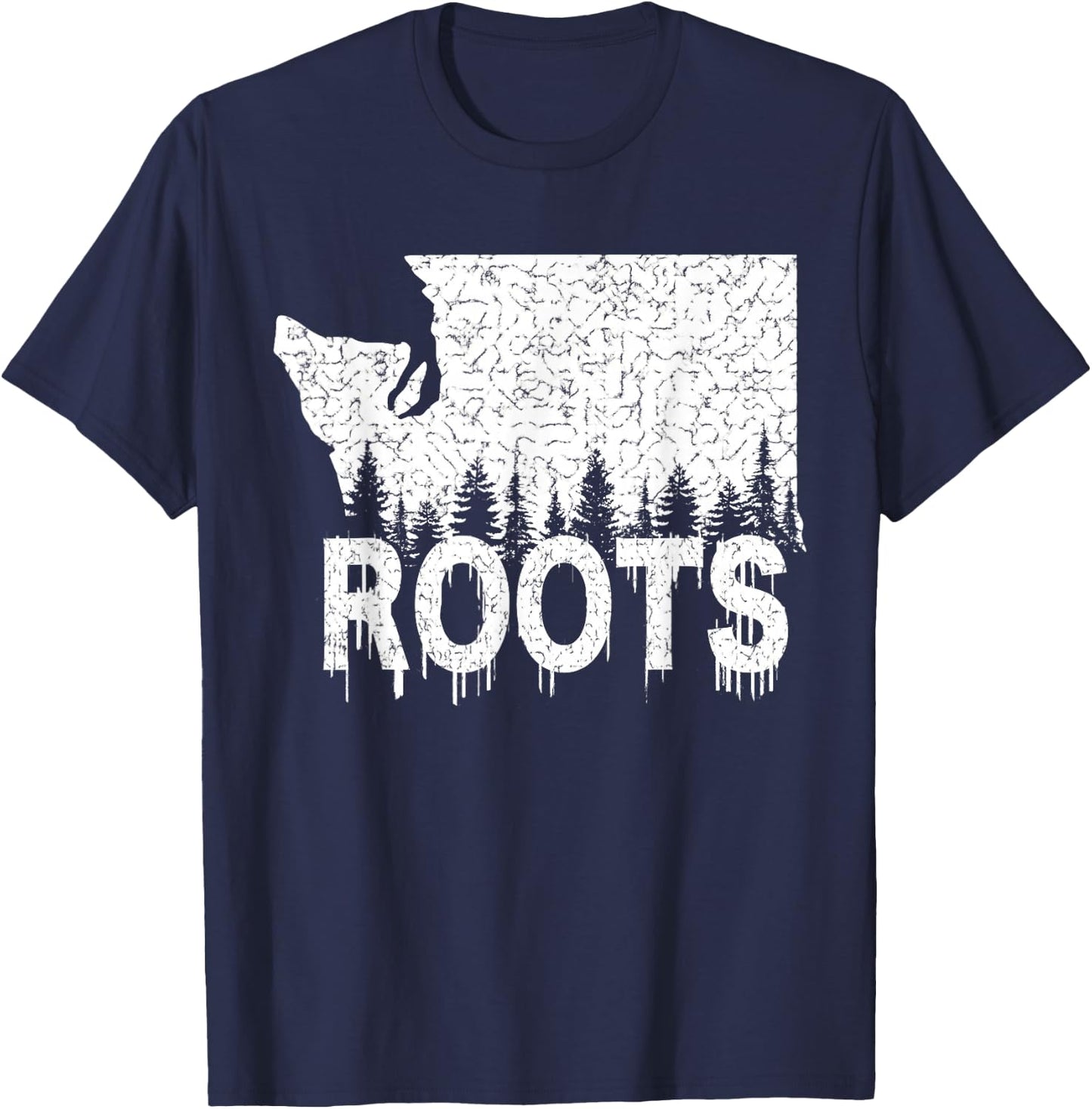 Washington Roots T-Shirt - T-Shirt | Navy