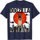Funny Vintage Japanese Dogzilla Belgian Malinoi T-Shirt - T-Shirt | Navy