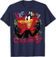 Looney Tunes Christmas Daffy Duck Very Merry Christmas T-Shirt - T-Shirt | Navy