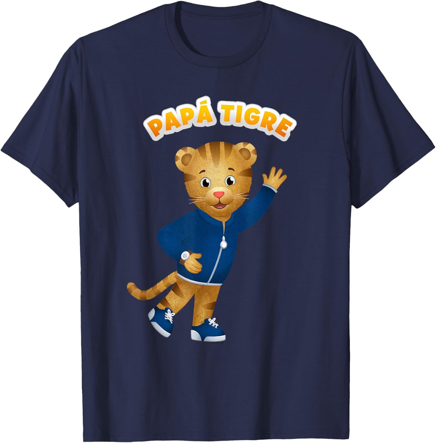 Daniel Tigre: Papá Tigre T-Shirt - T-Shirt | Navy