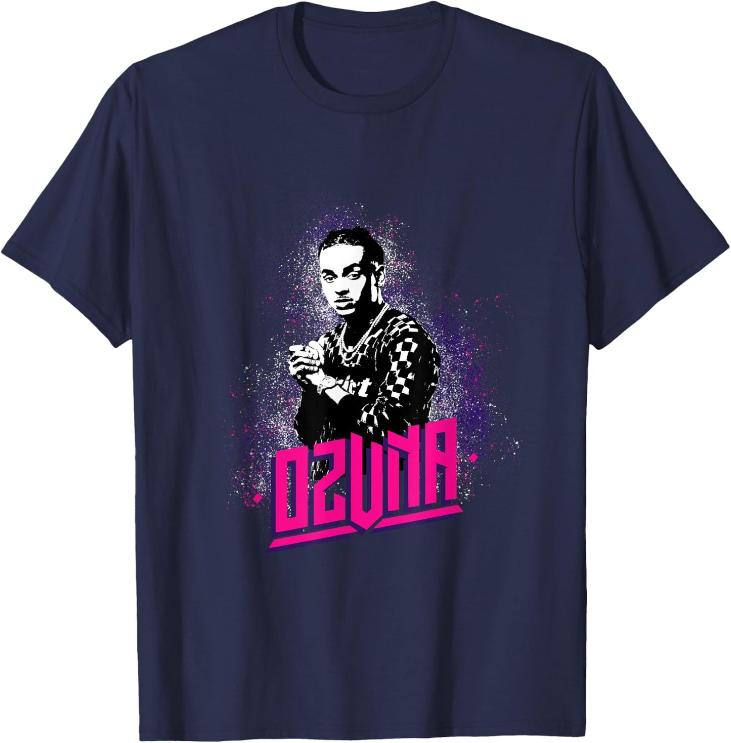 Ozuna Official Tour Photo T-Shirt - T-Shirt | Navy