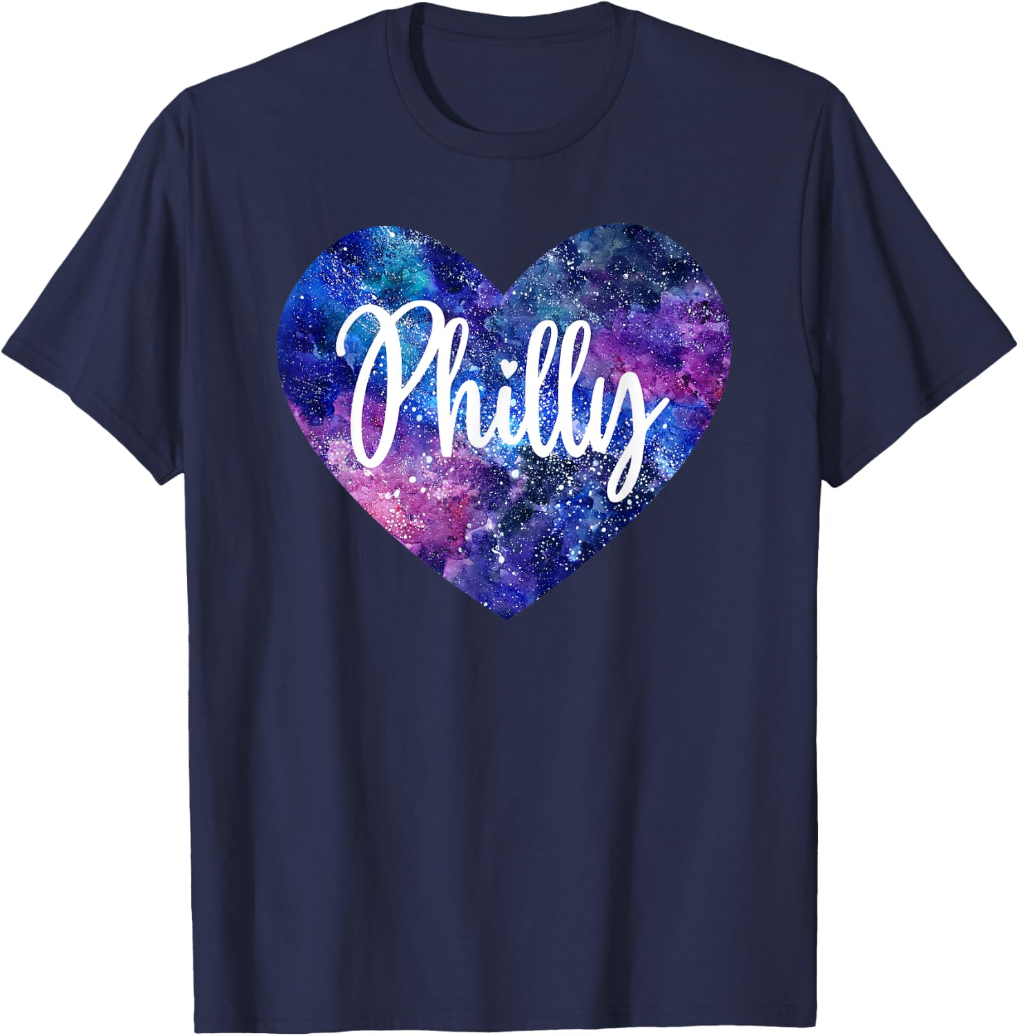 I Love Philly Philadelphia T-Shirt - T-Shirt | Navy