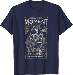 Disney and Pixar's Coco Héctor Recuérdame Seize Your Moment T-Shirt - T-Shirt | Navy