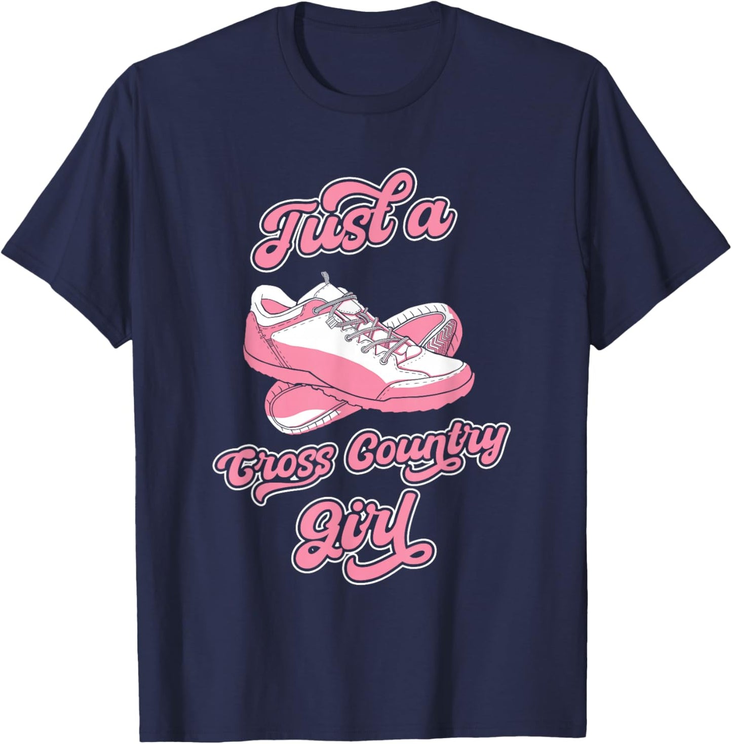 Xc Runner Runner Cross Running Marathon Cross Country Running T-Shirt - T-Shirt | Navy