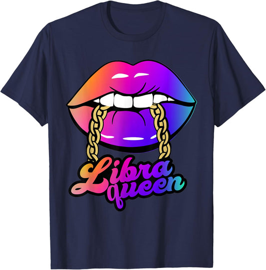 Libra Queen T-Shirt - T-Shirt | Navy