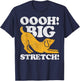 Dog Graphic Oooh Big Stretch T-Shirt - T-Shirt | Navy