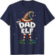 I'm The Dad Elf Family Matching Group Christmas T-Shirt - T-Shirt | Navy