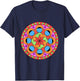 Kaleidoscope Mandala T-Shirt - T-Shirt | Navy
