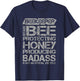 Beekeeper - Funny Beekeeping Beehive Honeybee T-Shirt - T-Shirt | Navy